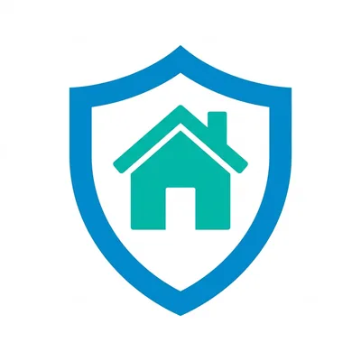 Protective shield icon